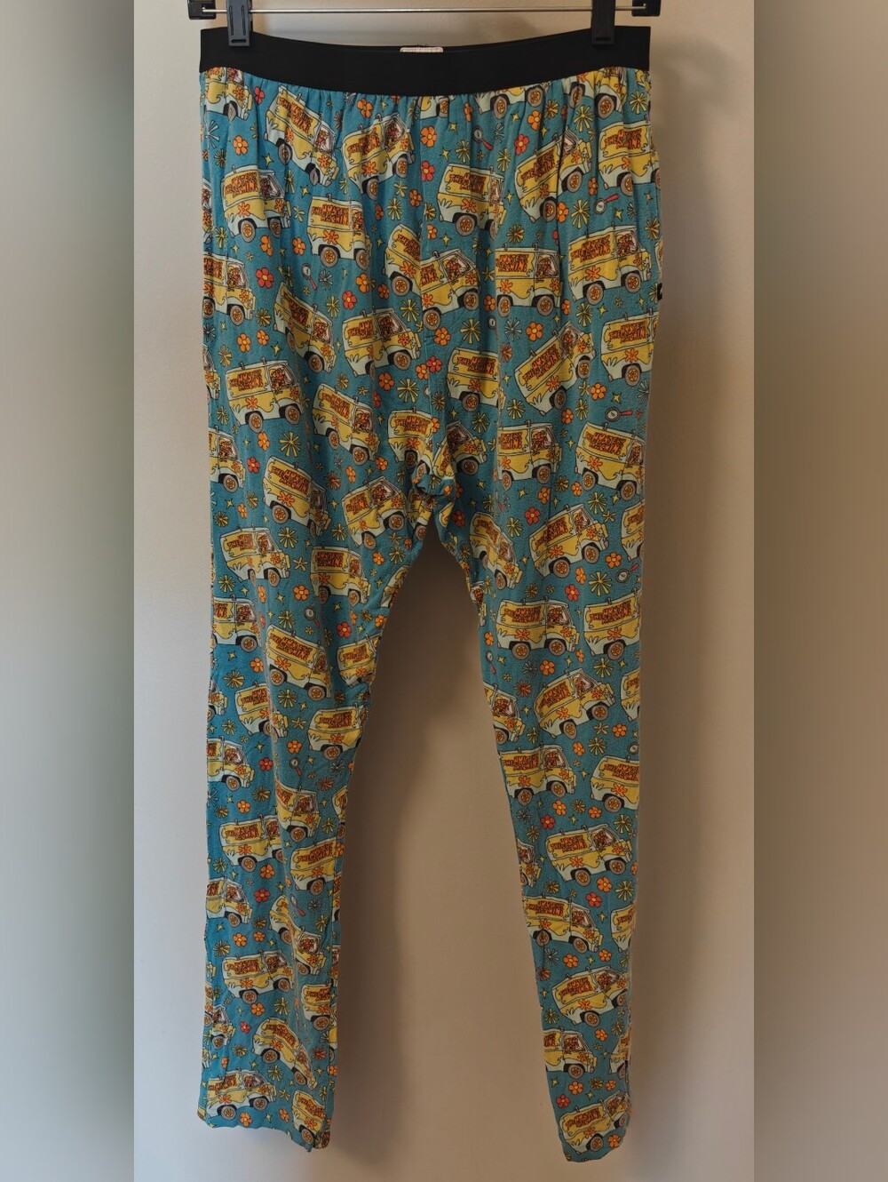 MeUndies blue lounge pants featuring Scooby Doo Mystery Machine print Size S